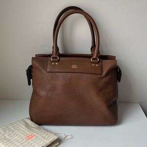 Orla Kiely Perforated Pattern Leather Bag